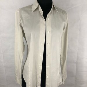 Amina Rubinacci fine Italian blouse size 42/US 6